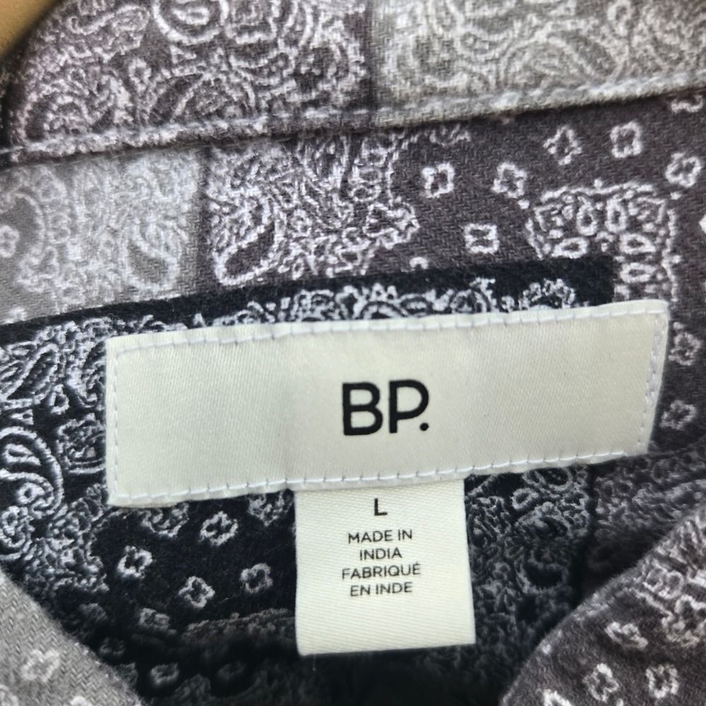 BP Gray Patterned Shirt - Picture 7 of 7